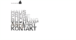 Desktop Screenshot of dasschwarzehaus.de
