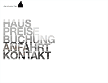 Tablet Screenshot of dasschwarzehaus.de